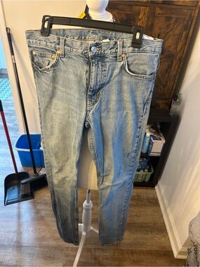 Weekday Light Blue Slim Straight Men’s Jeans